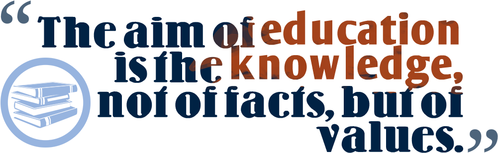Knowledge Quotes Png Free Download - Quotes About Education Png (1097x371), Png Download