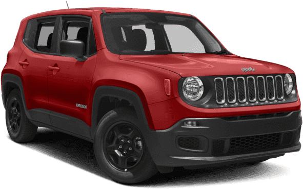 New 2018 Jeep Renegade 4d Suv 4wd Latitude Turbo - 2017 Black Jeep Renegade (640x480), Png Download