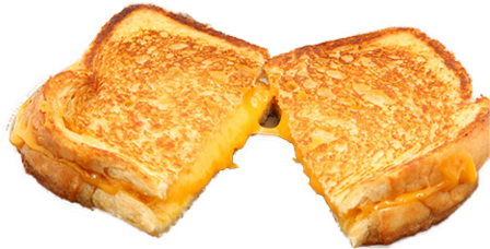Kid's Grilled Cheese - فطائر خفيفة للافطار والعشاء (480x480), Png Download