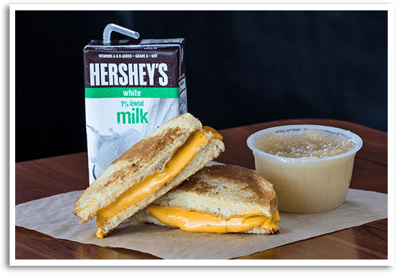 Grilled Cheese - Mooyah Grilled Cheese (600x437), Png Download