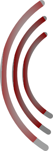 Radio Waves Svg Clip Arts 210 X 592 Px (210x592), Png Download