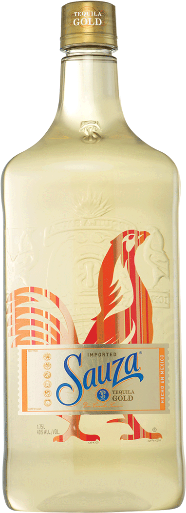 Sauza Gold Tequila - Sauza Tequila Gold Sauza Gold Tequila, 200.0 Ml (448x1232), Png Download