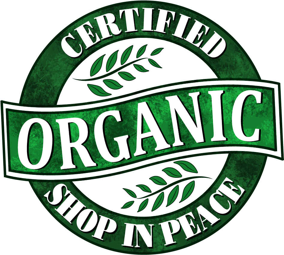 Food & Thought - 100 Organic Logo Png (1075x909), Png Download