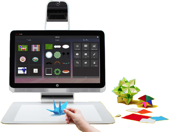 Hp - Hewlett Packard Hp Sprout (717x567), Png Download