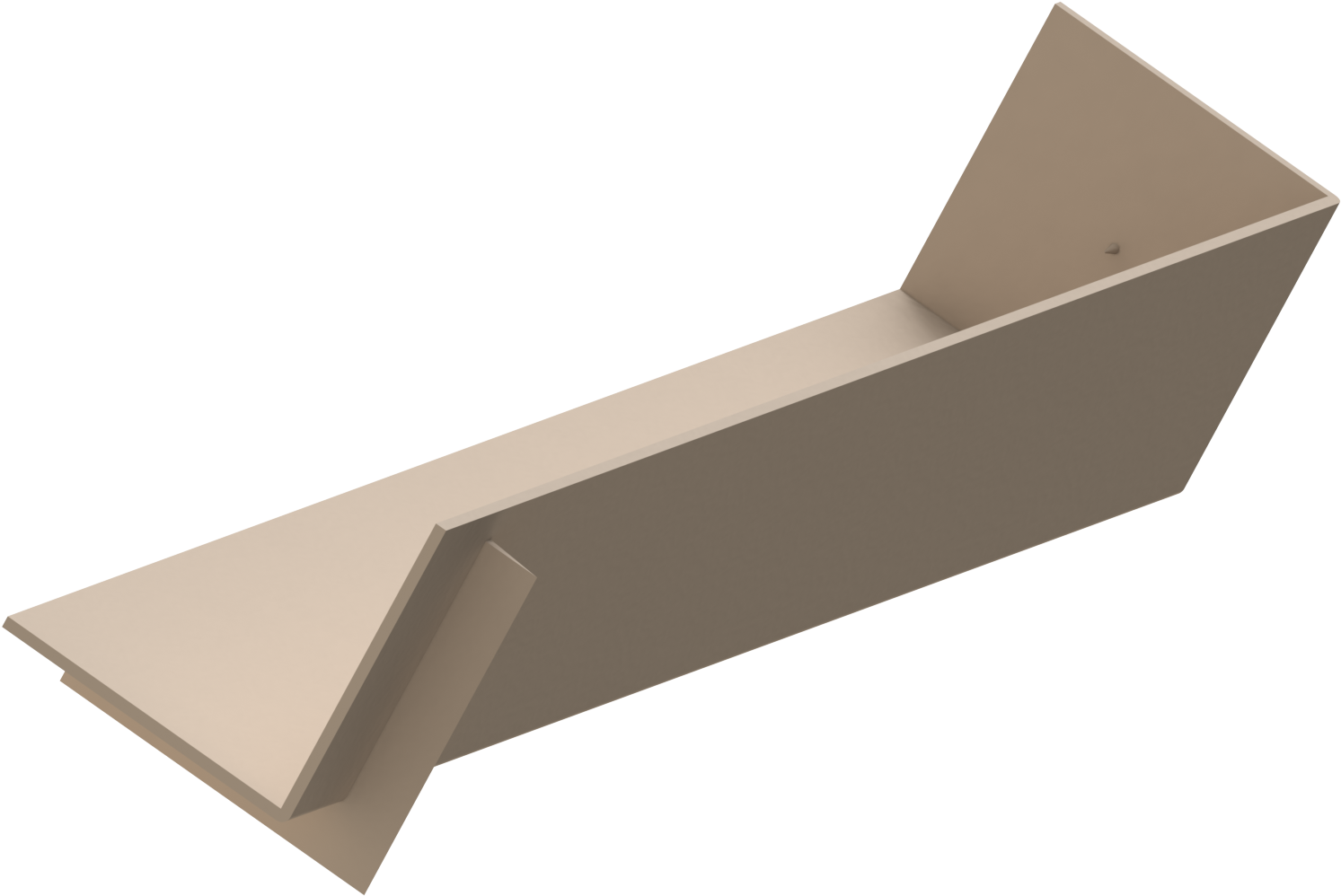 Our New Corner Design Uses A Plastic Insert To Hide - Plywood (2144x1423), Png Download