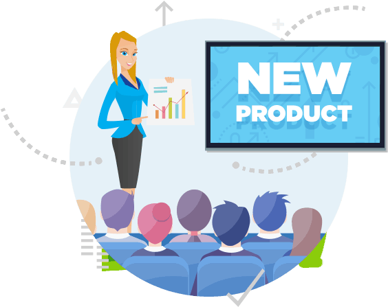 Product Presentations In A Memorable And Effective - Product Launch Event Clip Art (611x461), Png Download