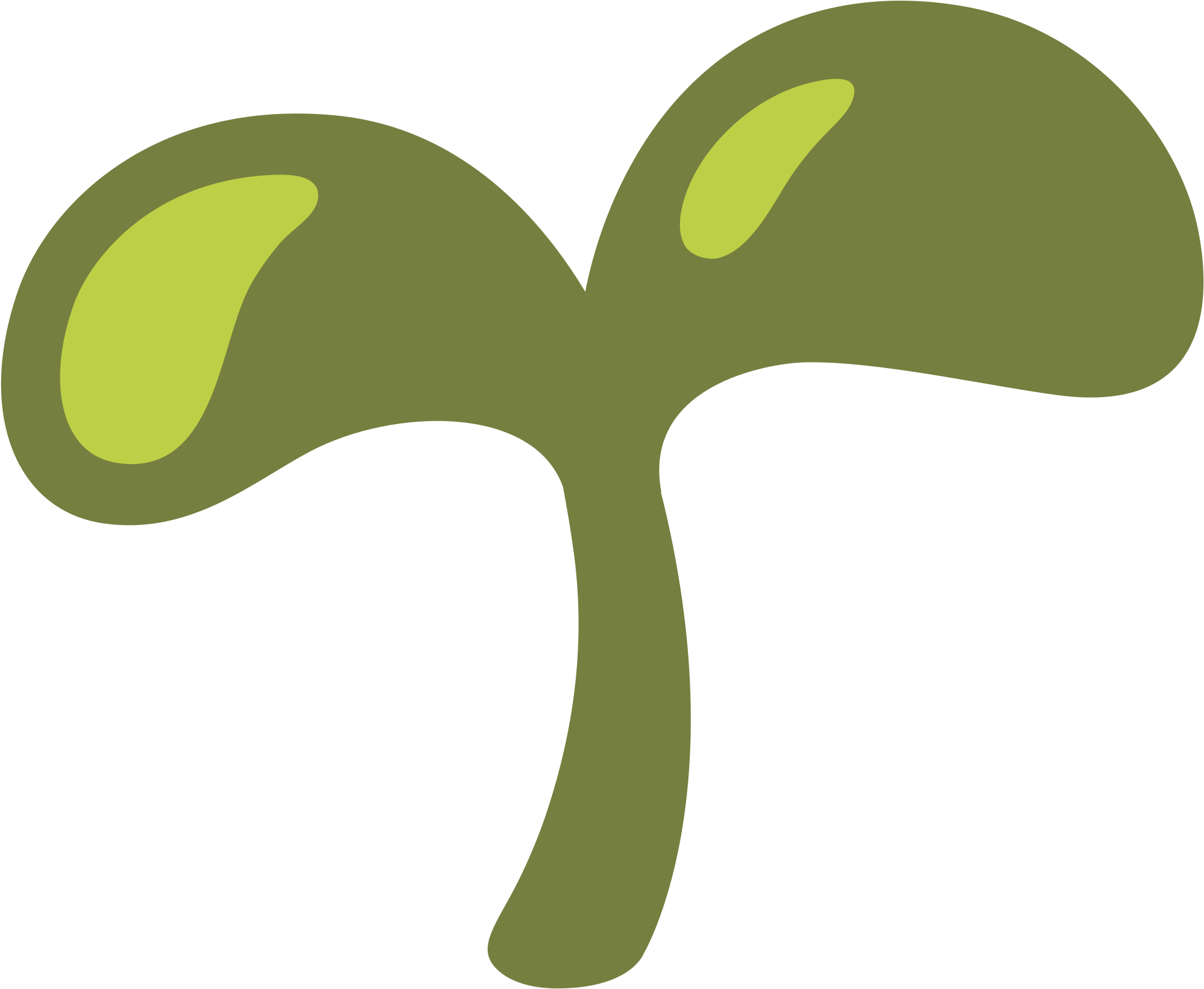 Lyxander21-archive Liked This - 🌱 Emoji (2000x2000), Png Download