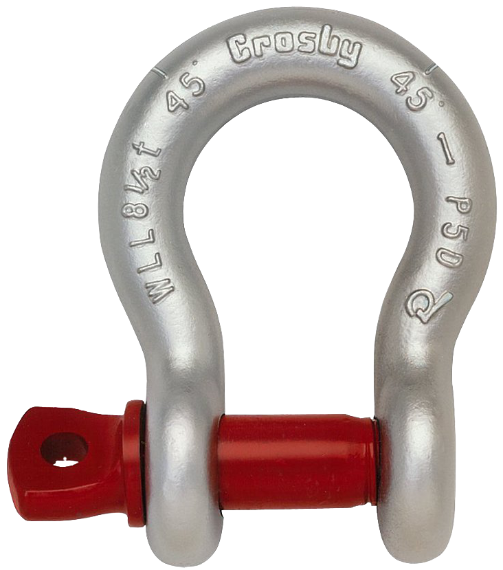 Lift-it 1018357 Crosby Screw Pin Anchor Shackle - Crosby G 209 (897x1000), Png Download