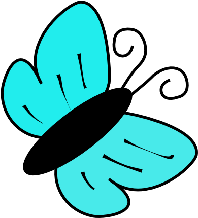 Small - Butterfly Clip Art (600x498), Png Download