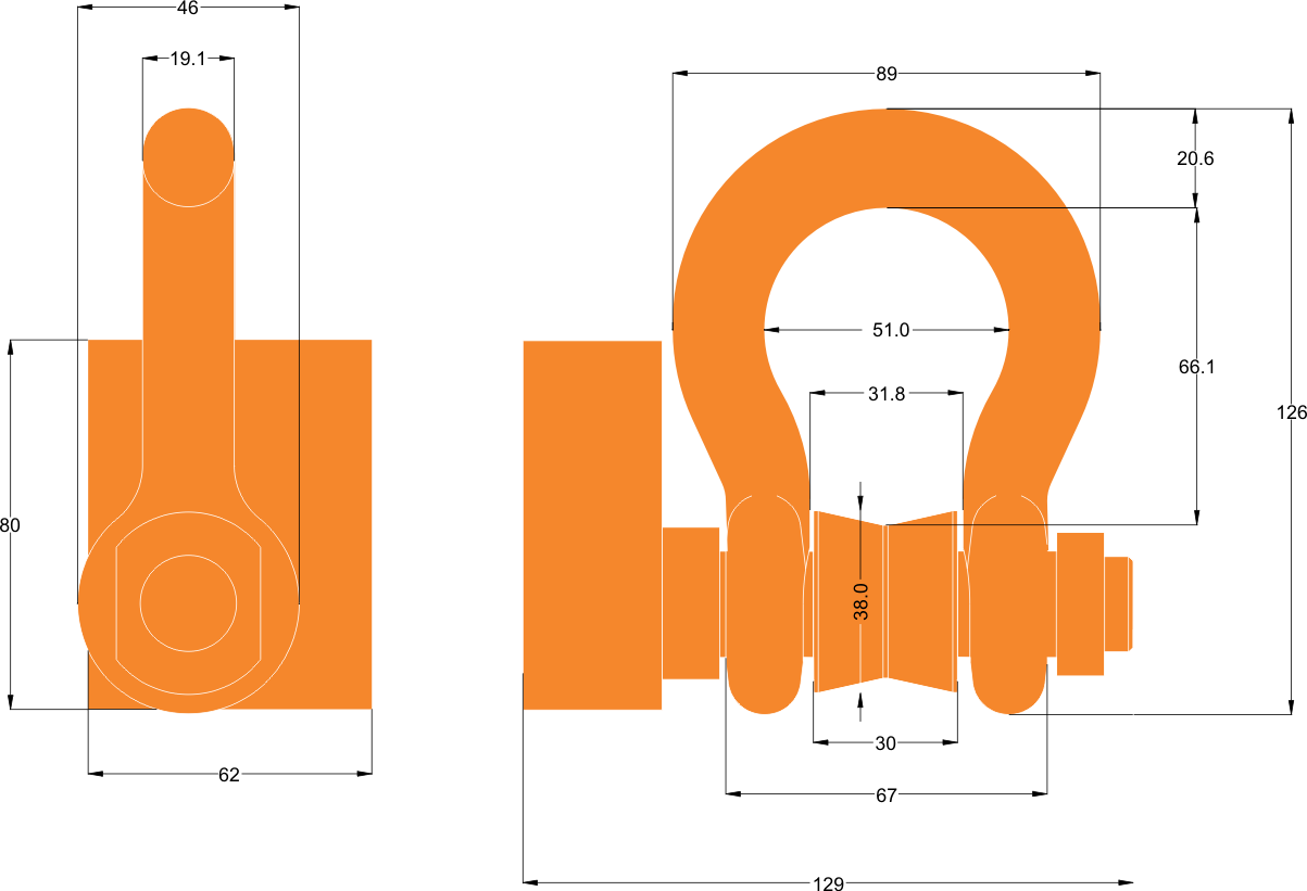Home/broadweigh/wireless Load Shackles - Load Cell Shackle Wireless Alarm (1203x821), Png Download