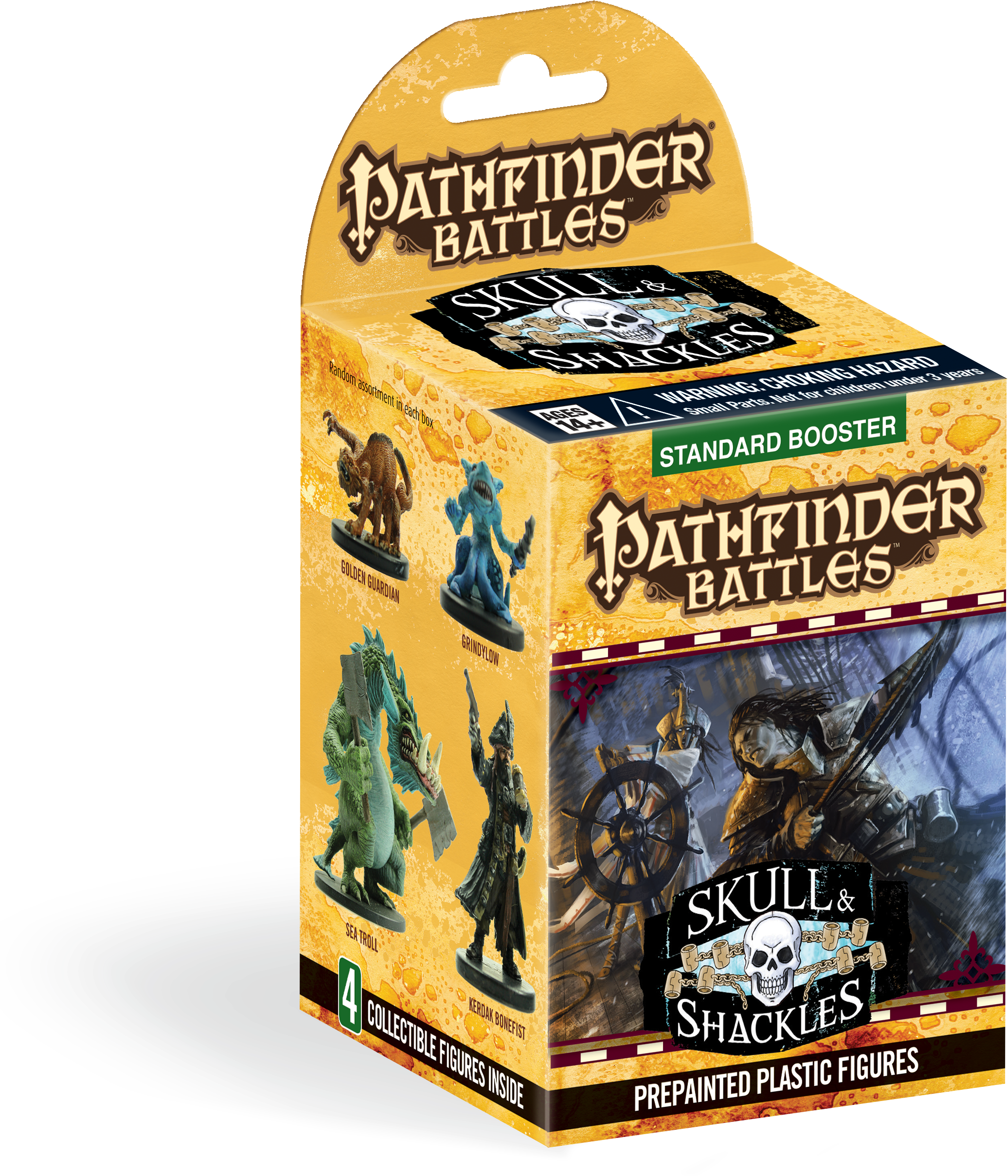 Wzk71155-8 - Pathfinder Battles Skull & Shackles Booster Pack (2322x2640), Png Download