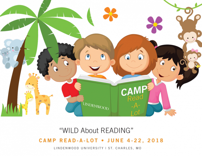 Read A Lot Lindenwood University Readalot Wild - Дети Читают (777x600), Png Download