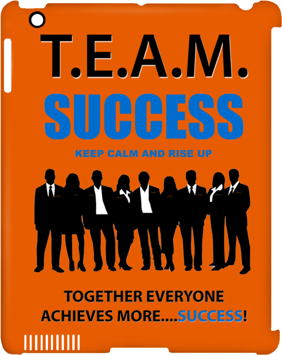 T - E - A - M - Success - Rise Up Ipad Clip Case - Team Success (1155x1155), Png Download