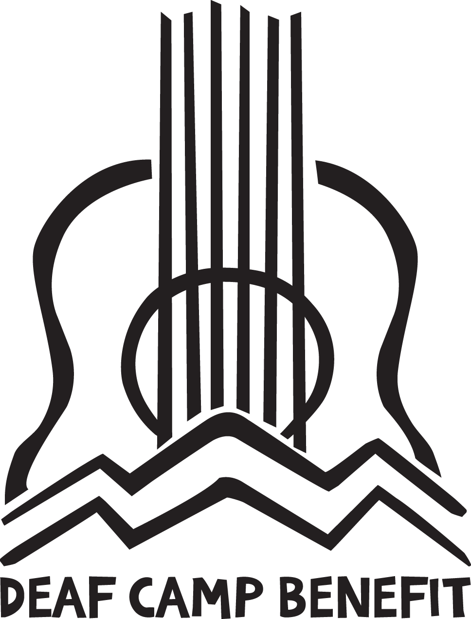 Deaf Camp Benefit - Illustration (968x1271), Png Download