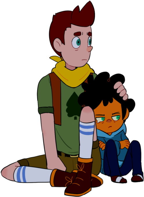 Dadvid - Camp Camp David Adopts Max (540x695), Png Download