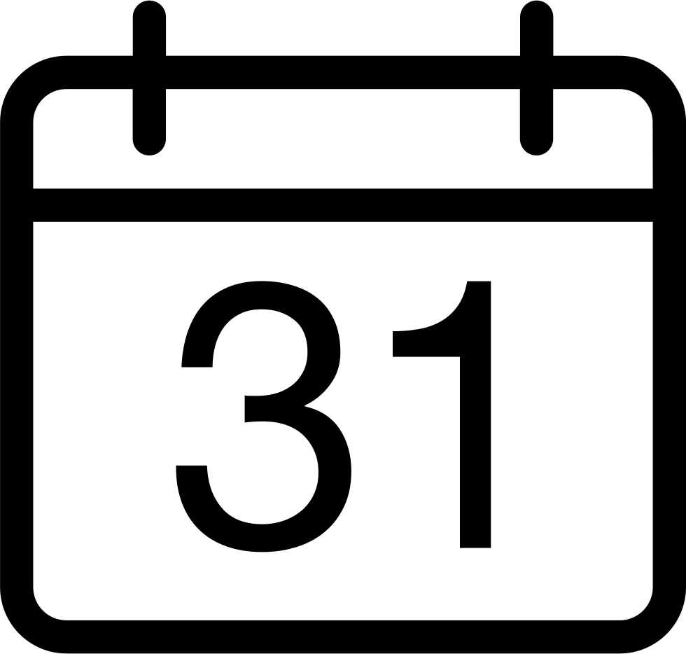 Png File Svg - Calendar June Svg (980x934), Png Download