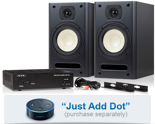 Amazon Echo Dot (2nd Generation) (black) (500x400), Png Download
