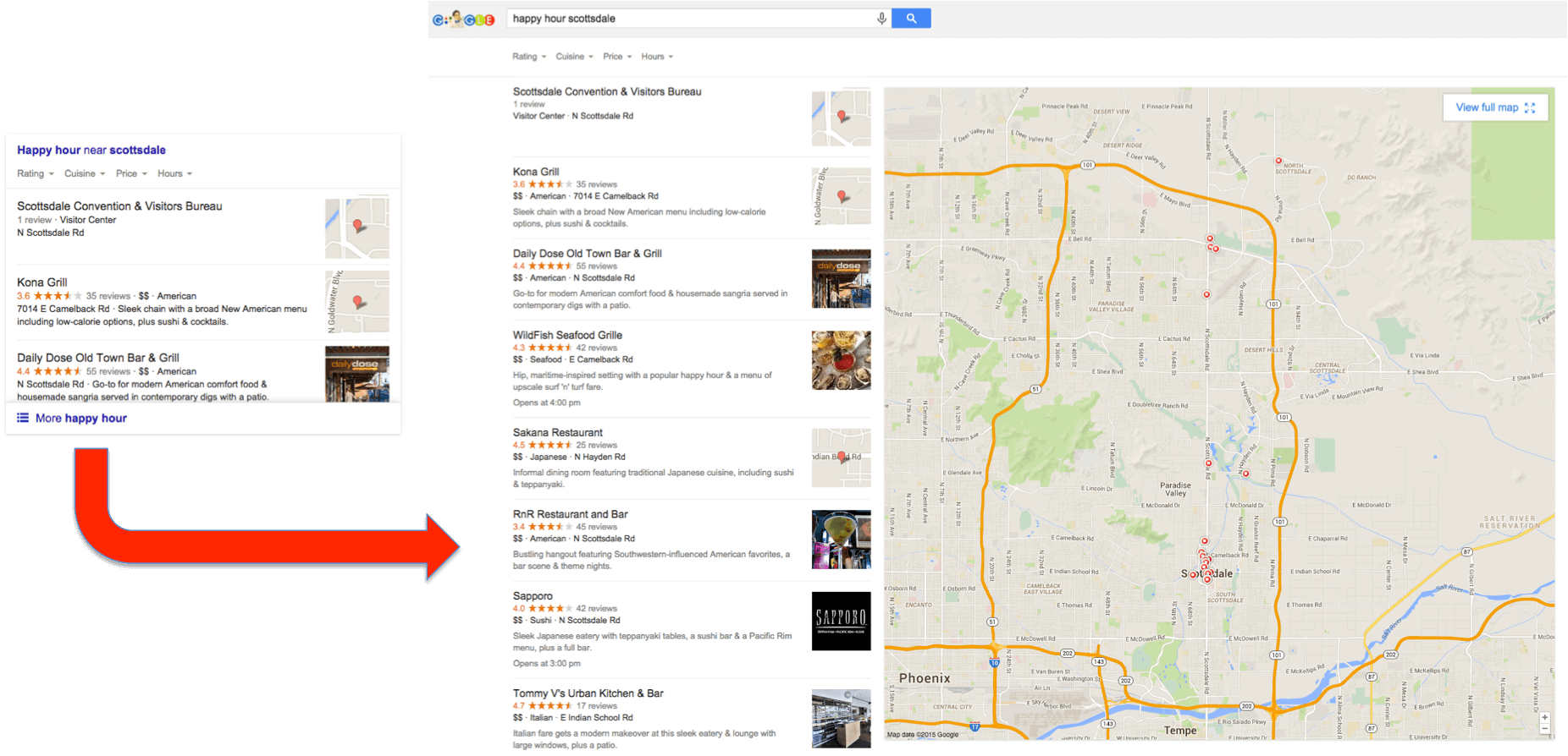 Google Entity - Local - Map (1852x894), Png Download