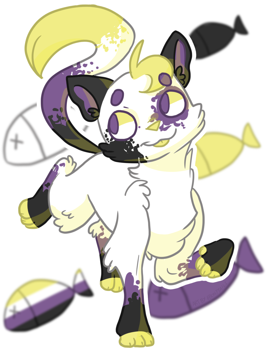 Non - Cool Non Binary Art (1024x1325), Png Download