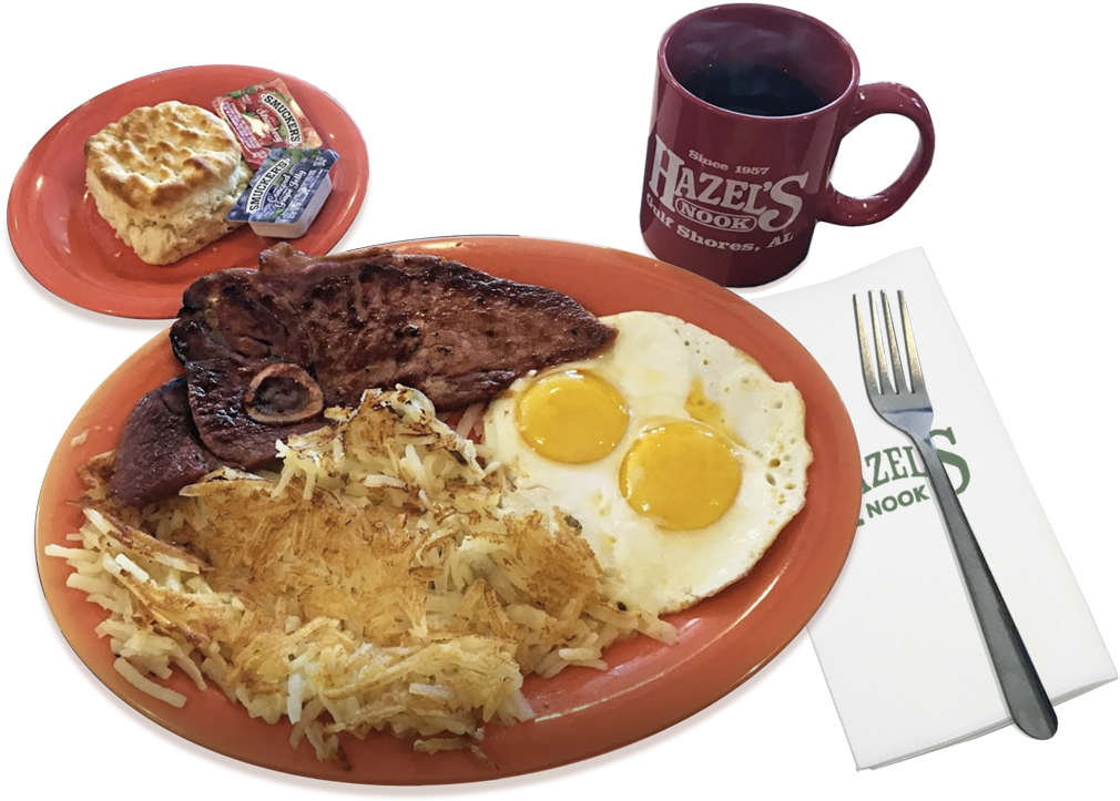 Breakfast Buffet & Lunch - Hazel's Nook (1024x722), Png Download