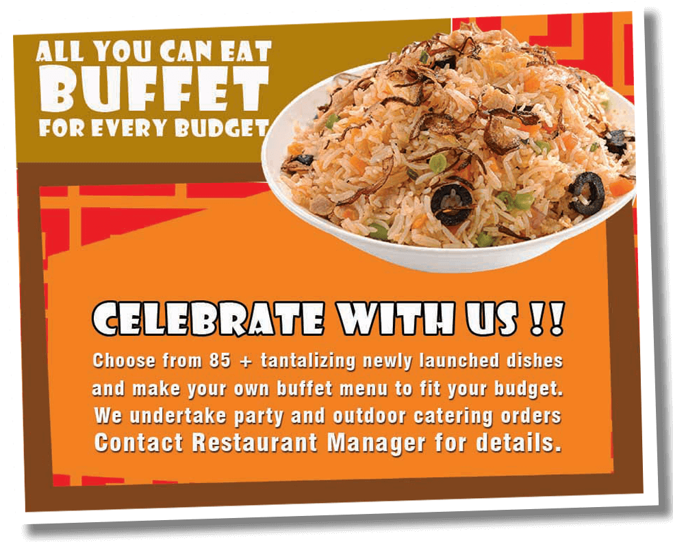 Banner-buffet - Biryani (1000x800), Png Download