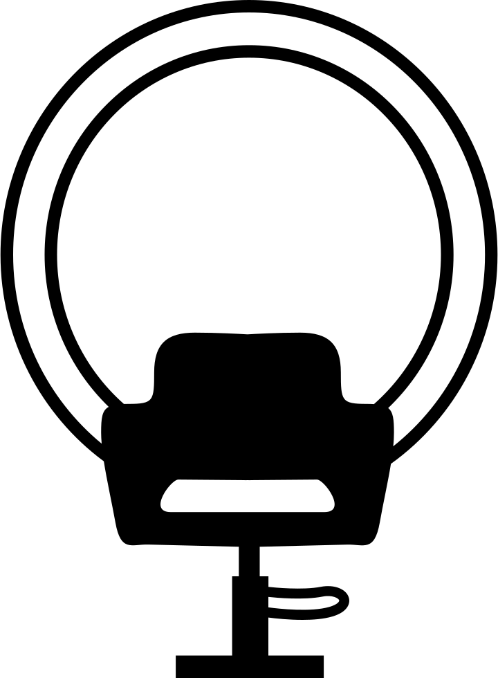 Chair And Mirror Of Hair Salon Comments - Hair Salon Icon (720x980), Png Download