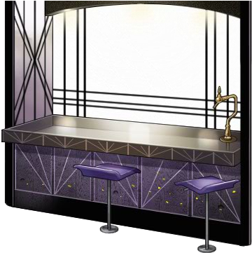 Anchorage Counter Bar - Transparent Bar Counter Png (438x360), Png Download