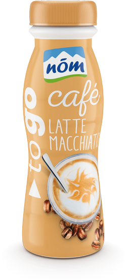 Nöm > To Go Cafe Latte Macchiato 0,25l - Caffe Latte To Go (400x570), Png Download