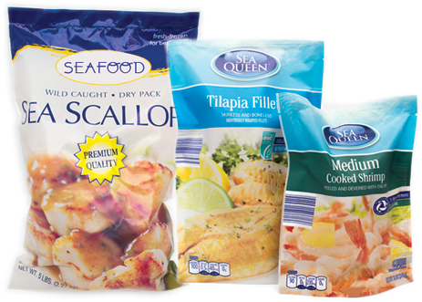We Offer A Wide Variety Of Packaging Options For Sliced - Seafood (650x434), Png Download