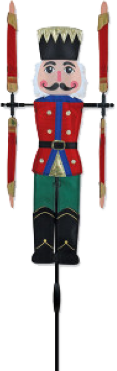 Nutcracker Spinner - 20" - Nutcracker 20 Inch Whirligig Spinner (728x728), Png Download