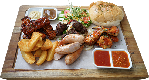 Alfhcm Seafood Platter - Starter Platter Al Fresco (500x266), Png Download