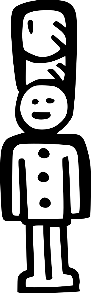 Nutcracker Comments - Drawing (306x980), Png Download