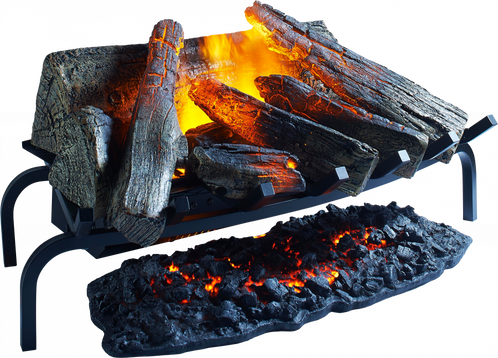 The Basket Fire To Breathe Life Into Your Unused Space - Dimplex Svt20 Silverton Opti-myst Electric Basket Fire (498x358), Png Download