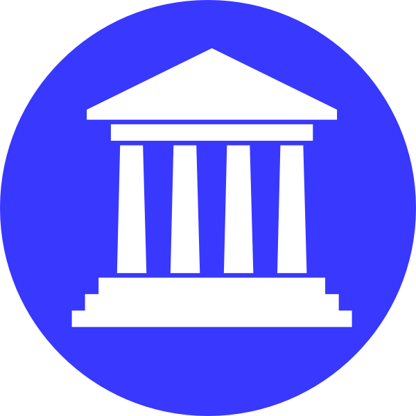 Government Building Sky Blue Png Clip Art (600x600), Png Download