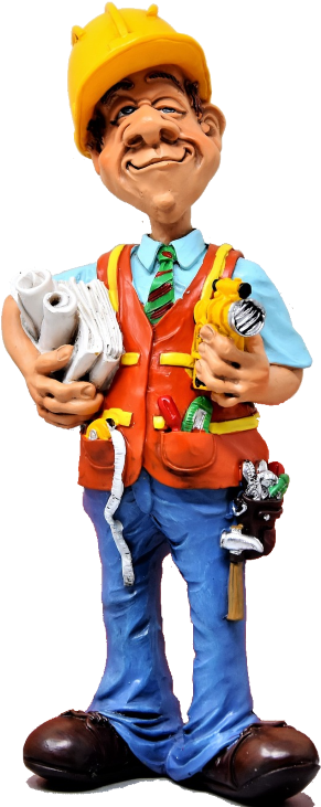 Benefits Of Becoming A Qualified Contractor - Figurine (300x737), Png Download