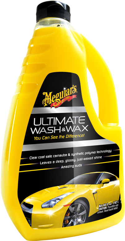 Meguiar's 48 Oz Ultimate Wash And Wax (g17748) (452x830), Png Download