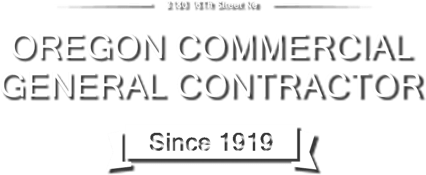 Commercial General Contractor In Oregon Banner - Oregon (1500x504), Png Download