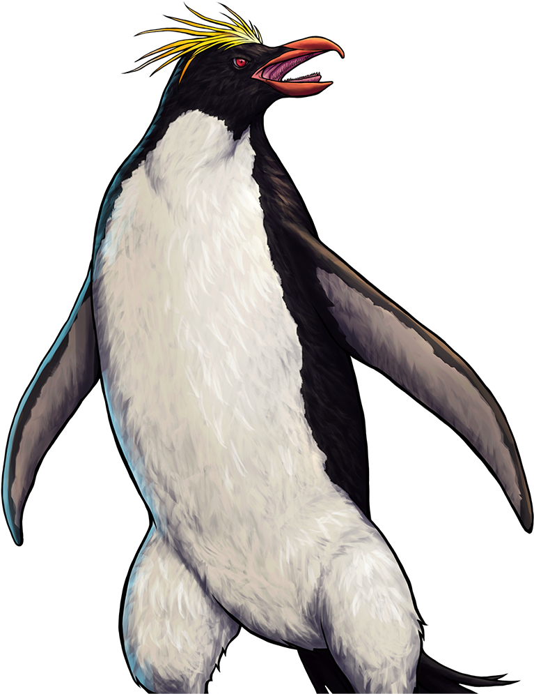 Ice Aura - Rockhopper Penguin Png (1024x1024), Png Download