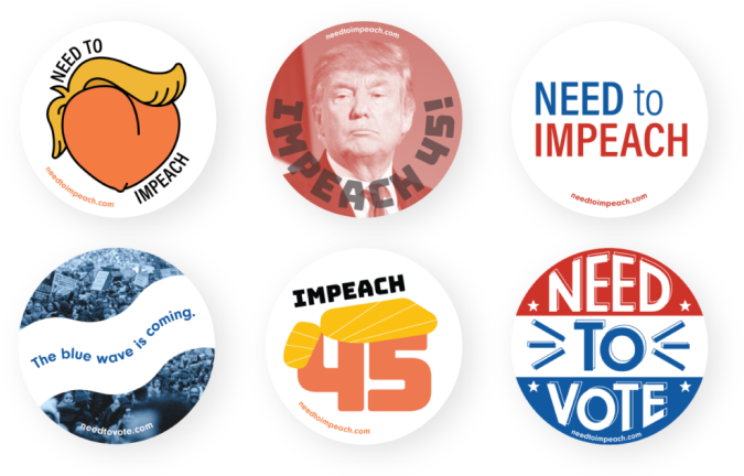 It's The Perfect Way To Show The World You're Ready - Need To Impeach Stickers (700x441), Png Download