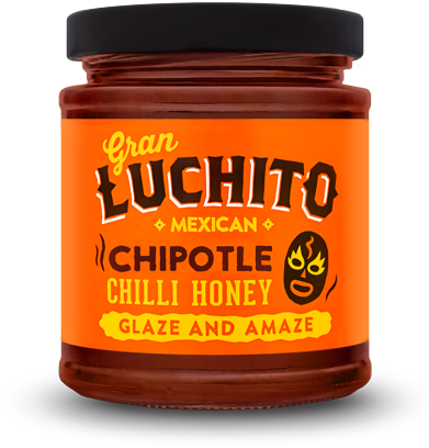 Chipotle Chilli Honey - Gran Luchito Smoked Chilli Mayo 180g (500x500), Png Download