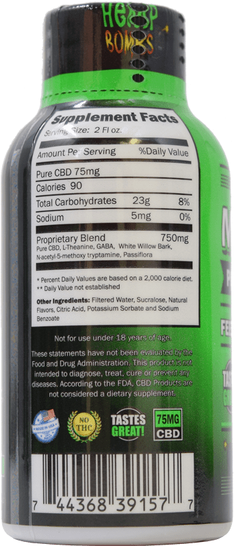 75mg Max Chill Single Upc Fruit Punch 800×800 - Cannabidiol (800x800), Png Download