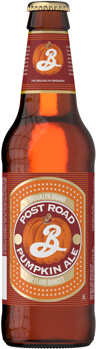 Post Road Pumpkin Ale - Brooklyn Post Road Pumpkin Ale (488x800), Png Download