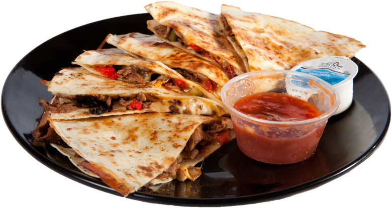 Order Online Reveltest Open Dining - Steak Fajitas Quesadillas (800x446), Png Download
