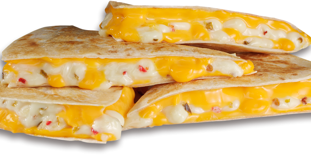 Tempting Toaster Recipes - Cheese Quesadilla Png (1080x540), Png Download