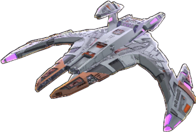 Ferengi D`kora Marauder Jem`hader Battleship - The Jem'hadar (400x400), Png Download