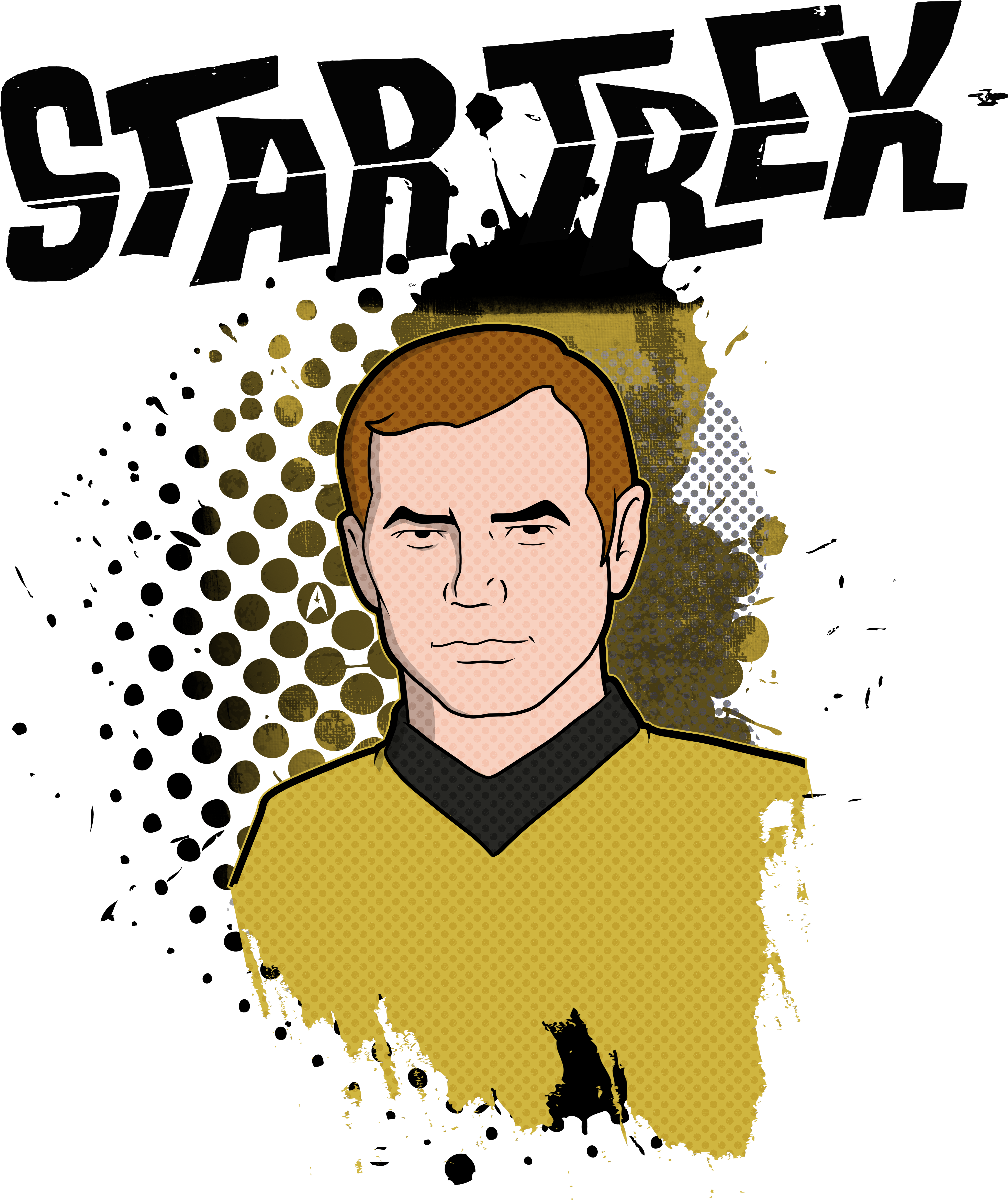 [ Img] - Animated Star Trek Png (4970x5909), Png Download