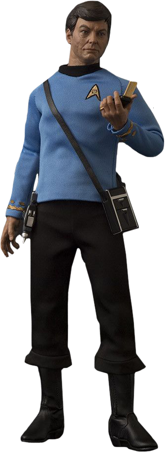 Dr - Mccoy Star Trek Qmx (335x915), Png Download