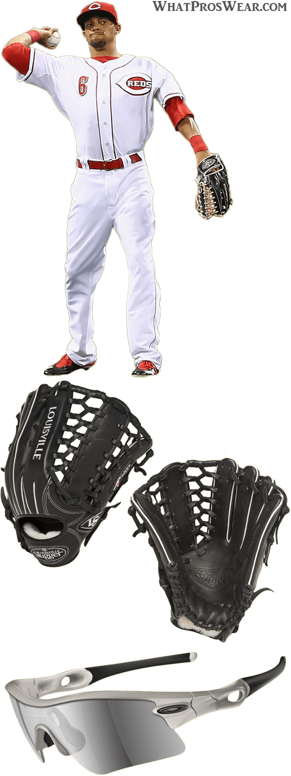 Billy Hamilton Glove Model, Louisville Slugger Tpx - Glove Does Billy Hamilton Use (583x1555), Png Download