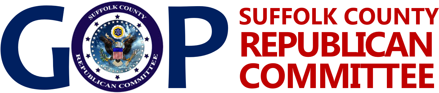 Donald Trump And Vp Pick Governor Mike Pence - Suffolk County Republican Committee (1575x425), Png Download
