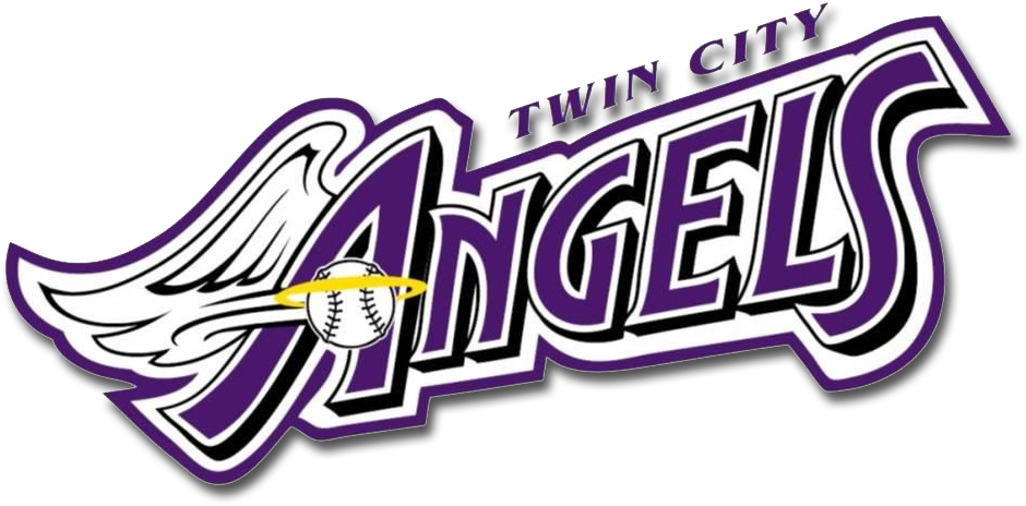Tc Angels Logo - Twin City Angels Softball (953x482), Png Download